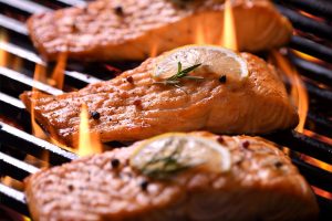 You can grill Copper River wild salmon