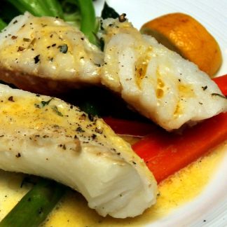 Grilled Ling Cod by Prayitno